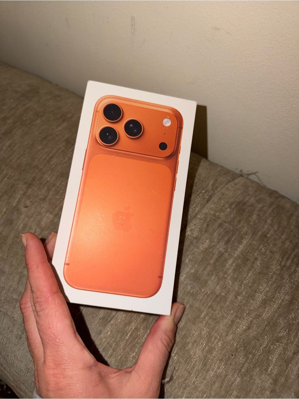 iPhone 17 ProMax Cosmic Orange Apple iPhone Case BOX ONLY